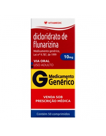 DICLOR DE FLUNARIZINA 10MG C/50 COMP (60)