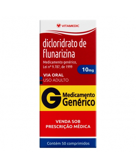DICLOR DE FLUNARIZINA 10MG C/50 COMP (60)