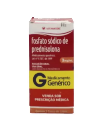 FOSFATO PREDNISOLONA 3MG/ML 60ML (60)