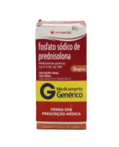 FOSFATO PREDNISOLONA 3MG/ML 60ML (60)