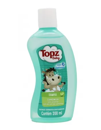 SHAMPOO CAMOMILA TOPZ BABY 200ML(12)