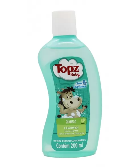 SHAMPOO CAMOMILA TOPZ BABY 200ML(12)