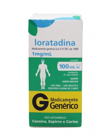 LORATADINA 1 MG/ML 100ML