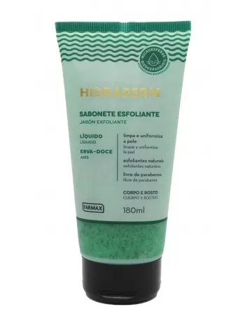 SABONETE ESFOLIANTE LIQUIDO ERVA DOCE 180ML(6)