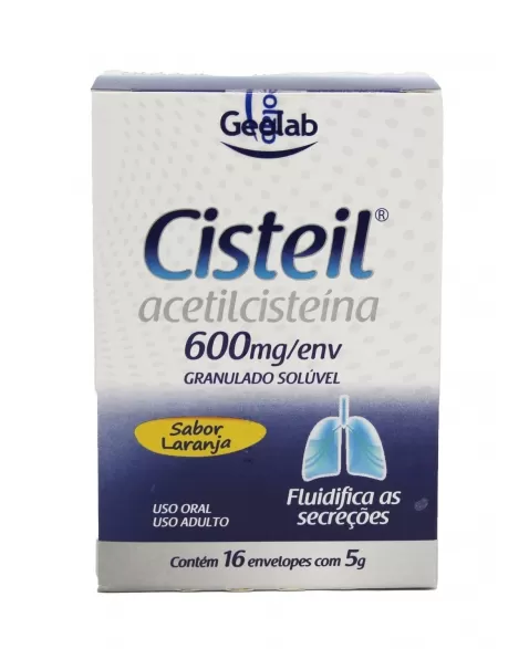 ACETILCISTEINA 600MG GRAN C/16ENV (60)