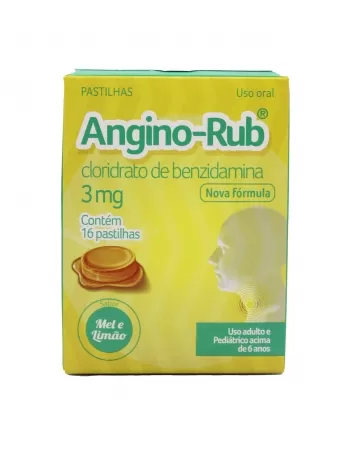 ANGINO RUB 3MG MEL&LIMAOC/16PAST