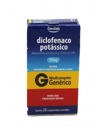 DICLOF. POTASSICO 50MG C/20 COMP