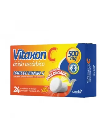 VITAXON C- ACIDO ASCORBICO 500MG C/24 COMP (50)