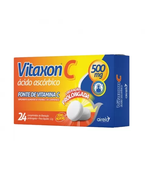 VITAXON C- ACIDO ASCORBICO 500MG C/24 COMP (50)