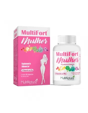 MULTIFORT MULHER 60 CAPS