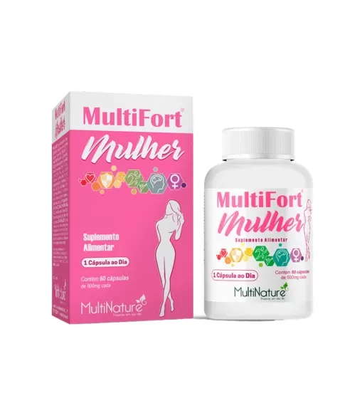 MULTIFORT MULHER 60 CAPS