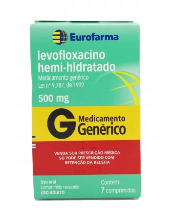 LEVOFLOXACINO 500MG 07COMP