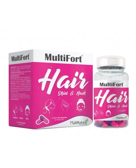 MULTIFORT HAIR 60CAPS