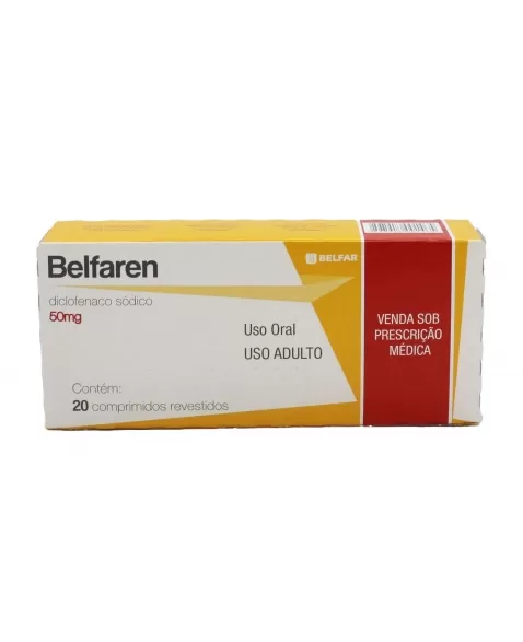 BELFAREN 50MG 20 COMP (120)