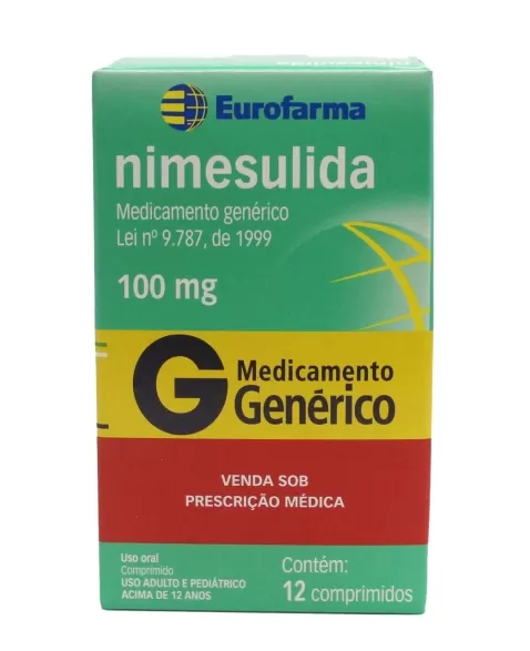 NIMESULIDA 100MG 12COP (100)