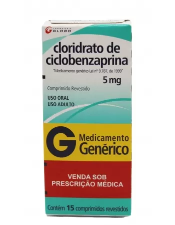 CLOR CICLOBENZAPRINA 5MG 15CPR (200)