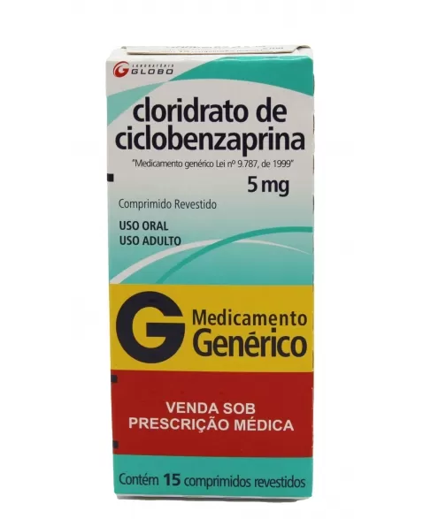 CLOR CICLOBENZAPRINA 5MG 15CPR (200)