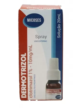 DERMOTRIZOL SPRAY - CLOTRIMAZOL 1% 20ML