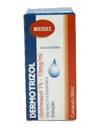 DERMOTRIZOL - CLOTRIMAZOL 1% SOLUCAO 30 ML