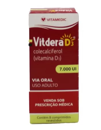 VITDERA D3 7000 UI C/8