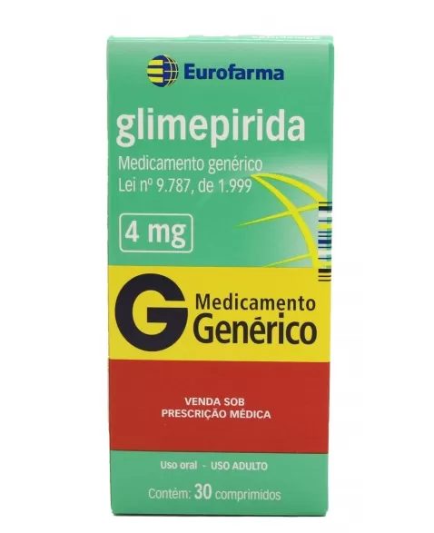 GLIMEPIRIDA 4MG C/30COMP (100)