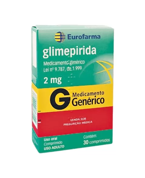 GLIMEPIRIDA 2MG C/30COMP (100)