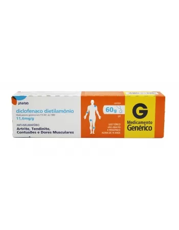 DICLOFENACO DIETILAMONIO GEL 60G