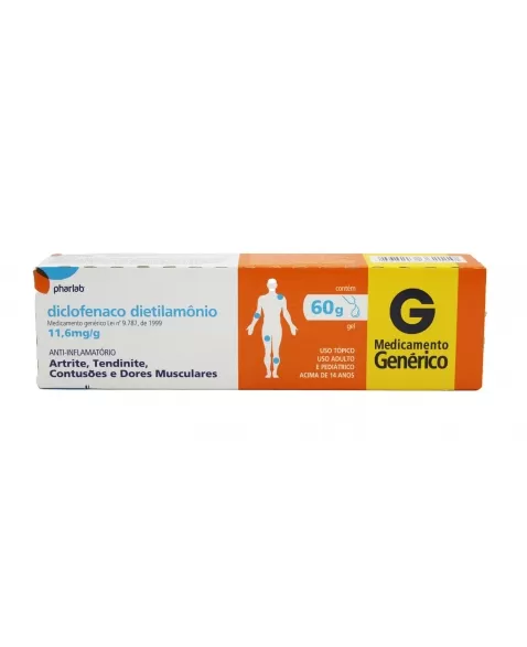 DICLOFENACO DIETILAMONIO GEL 60G