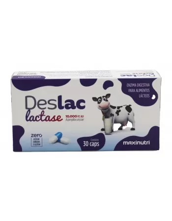 DESLAC LACTASE - ASPERGILLUS ORYZAE 10.000 30 CPS (24)