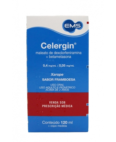 CELERGIN XPE 120 ML (60) - BETAMETASONA + DEXCLORFENIRAMINA