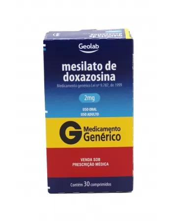 MESILATO DOXAZOSINA 2MG 30 COMP