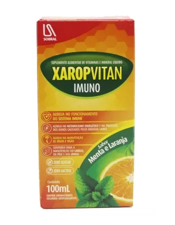 XAROPVITAN IMUNO-VITAMINAS C+B12+ZINCO 100ML