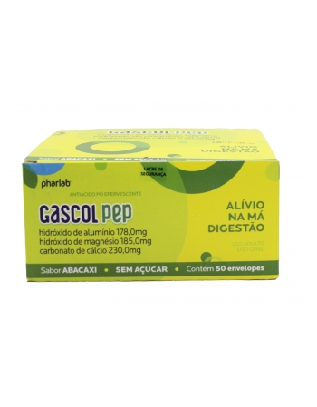 GASCOL PEP ABACAXI C/50ENV 5G (20)