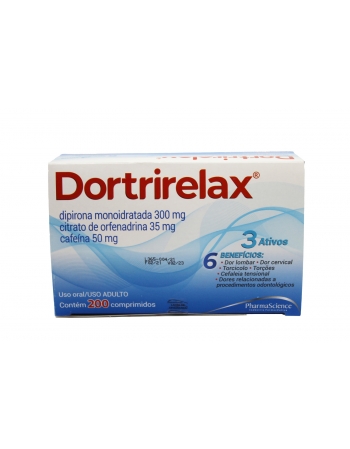 DORTRIRELAX C/200 CP CARTELA C/ 4 (12)