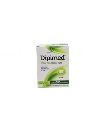 DIPIMED - DIPIRONA 500MG 20X10COMP(50)