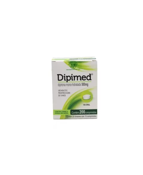 DIPIMED - DIPIRONA 500MG 20X10COMP(50)