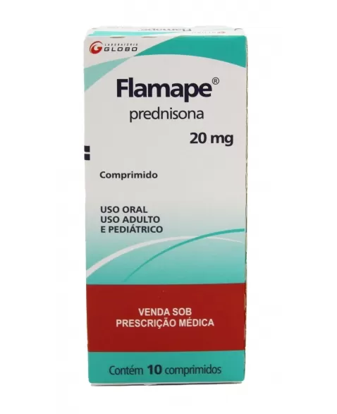 FLAMAPE - PREDNISONA 20MG 10COMP(60)