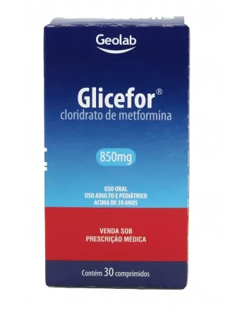 GLICEFOR 850MG C/30COMP (60)