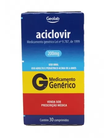 ACICLOVIR 200MG 30COMP(60)