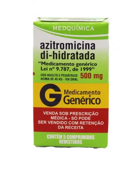 AZITROMICINA 500MG 5COMP (100)