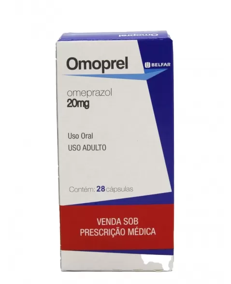 OMOPREL - OMEPRAZOL 20MG 28CPS