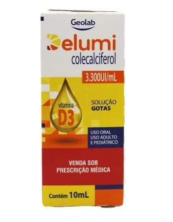 DELUMI COLECALCIFEROL D3 3300UI/ML 10ML