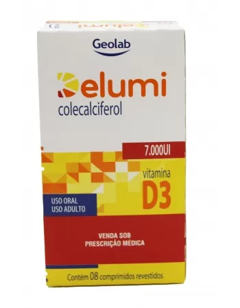 DELUMI COLECALCIFEROL D3 7000UI 8COMP