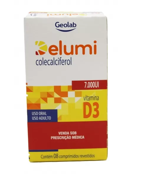 DELUMI COLECALCIFEROL D3 7000UI 8COMP