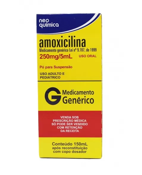 AMOXICILINA SUSP 250MG/5ML PO 150ML