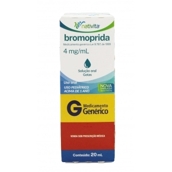 BROMOPRIDA 4MG/ML 20ML (24)