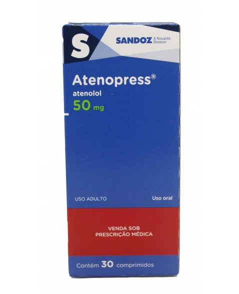 ATENOPRESS-ATENOLOL 50MG 30COMP (96)