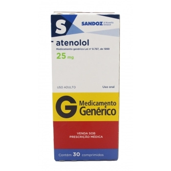 ATENOLOL 25MG 30COMP (96)