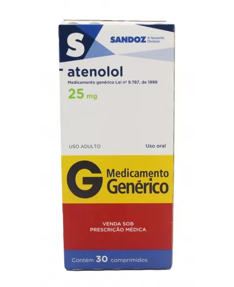 ATENOLOL 25MG 30COMP (96)