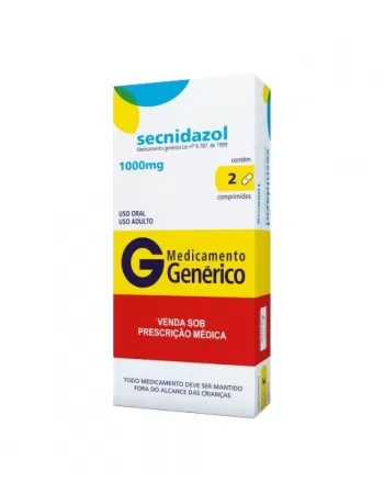 SECNIDAZOL 1000MG 2COMP